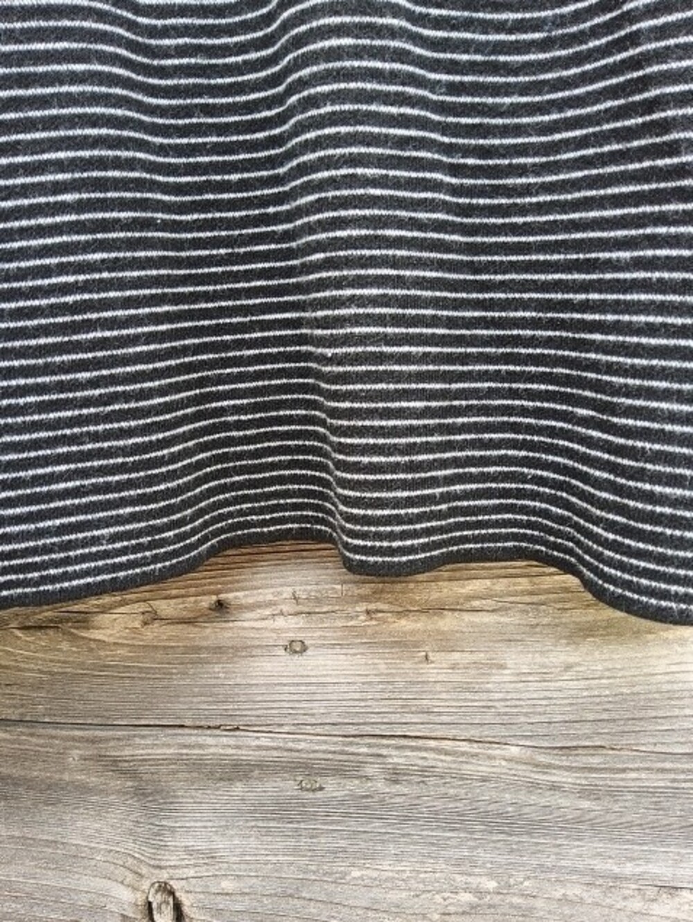 LOFT Black and White Striped Sweater Size XL - Picture 4 of 9